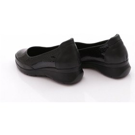 Resim Dgn 2265 Kadin Comfort Ayakkabi Siyah Petek 