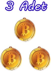 Resim Btc Şeklinde İpli Asma Oto Kokusu (3 Adet) 