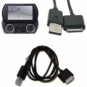 Resim PSP GO Şarj ve Data Kablosu PSP Kablo PSP GO USB Kablosu Data Aktarım PSP GO USB Kablo PSP Şarj 