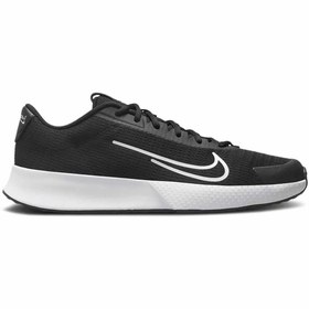 Resim Nike Erkek Tenis Ayakkabısı VAPOR LITE 2 Erkek Sneaker Ayakkabı DV2018-001-Siyah-Byz 