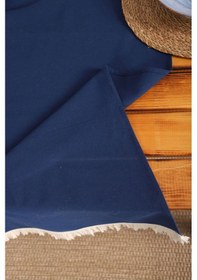 Resim Dnc Home Tekstil Ndchome Premium Keten Püsküllü Runner Masa Örtüsü Lacivert 45 x 150 