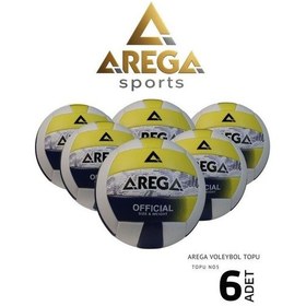 Resim Arega Voleybol 6 Adet Antrenman Topu Tvb-40251 001 Beyaz 