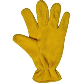 Resim Yetişkin Sarı Polar Eldiven Sarı 