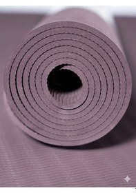 Resim Rebuwo Tpe Yoga Matı 5 Mm Kaymaz Pilates Matı Çevre Dostu Profesyonel Egzersiz Matı Mürdüm 