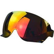 Resim Reedark Shoeı Jo Ex-zero Cj3 Kaskı İçin Anti-uv, Anti-parçacık, Anti-sis Kırmızı Değiştirme Gözlüğü Lens 