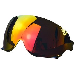 Resim Reedark Shoeı Jo Ex-zero Cj3 Kaskı İçin Anti-uv, Anti-parçacık, Anti-sis Kırmızı Değiştirme Gözlüğü Lens 