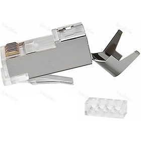 Resim Cat7 Rj45 Jack Jak 10 Adet 4229A Cak İnternet Modem Adsl Çak Kabl 