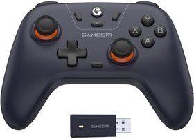Resim GameSir Nova Lite Çoklu Platform Kablosuz Oyun Kumandası, PC, Steam, Switch, iOS ve Android Uyumlu Hall Effect 20Hz Turbo (Space Purple) 