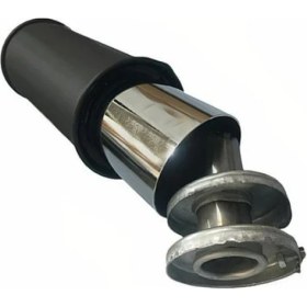 Resim Silencer Egzoz Susturucu Kapak Abart Susturucu Kapağı Abarth Eksoz Kapağı 1 Adet 