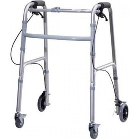 Resim Frenli Yürüteç Tekerlekli Katlanır Walker A 1022 Tekerlekli Katlanır Yürüteç 