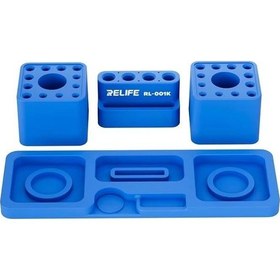 Resim Relife Rl-001k Yüksek Sıcaklığa Dayanıklı Kombinasyon Tipi Çok Amaçlı Saklama Kutusu Mavi 