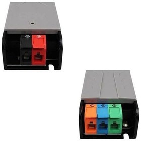 Resim PowerMaster PM-26837 12 Volt 3 Amper 36 Watt Slim Metal Kasa Adaptör Voltaj Göstergeli 128x42x27mm 