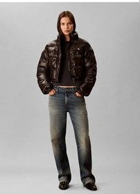 Resim Calvin Klein Parlak Kısa Şişme Kadın Siyah Ceket Lv047d504g-ub1 Siyah 