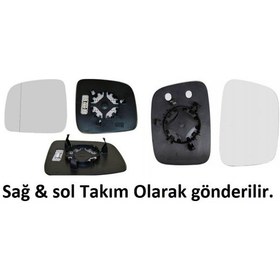 Resim Volkswagen Caddy Elektrıklı Ayna Camı, Sağ Sol Takım . 