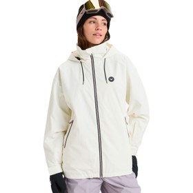 Resim Roxy Landscape Jk Kadın Beyaz Snowboard Ceketi 