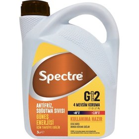 Resim Spectre Güneş Enerjisi Antifrizi 3 Litre 1 Adet Güneş Enerjisi Antifrizi N11.28 
