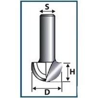 Resim 10MM U Derz Bıçağı 