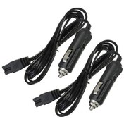 Resim Fortunelane 12v Dc 2m Soğutucu Kutusu, Aile Seyahatleri İçin, 10a Sigortalı Abs, Siyah Renk 