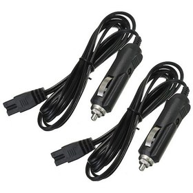 Resim Fortunelane 12v Dc 2m Soğutucu Kutusu, Aile Seyahatleri İçin, 10a Sigortalı Abs, Siyah Renk 