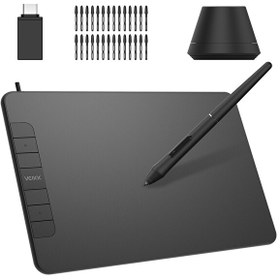Resim Veikk VK640 6 X 4" 6 Kısayol Tuşlu Grafik Tablet ve Kalem 