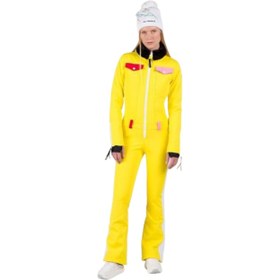 Resim Rossignol Sublim Insulated Overall Kadın Sarı Kayak Tulumu 