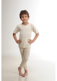 Resim Hasyün Erkek Çocuk Yün Fanila Tayt İçlik Takımı 550/500 -1 Set 001 