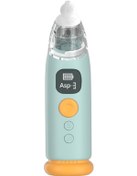 Resim Konesam Yenidoğan Bebekler İçin 3 Kademeli Emiş Gücüne Sahip Elektrikli Burun Aspiratörü, Usb Şarjlı, 3 Silikon Uçlu 