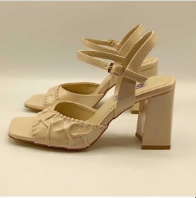Resim Cadis Nud Topuklu Sandalet Nud 