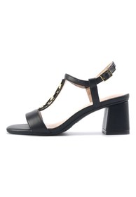 Resim Nine West NACAIA 5FX Siyah Kadın Topuklu Sandalet 