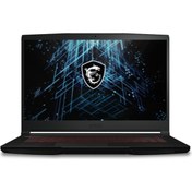 Resim MSI GF63 Thin 11UCX-1623XTR i5-11400H 8 GB 512 GB SSD RTX2050 15.6" Dos FHD Dizüstü Bilgisayar 