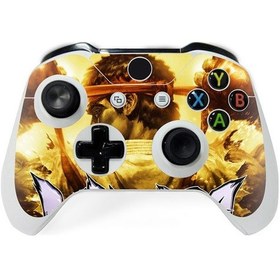 Resim Aircraft Jzcat Xbox One S X Gamepad Çıkartmaları Yapıştırıcı Olmadan Yapıştırması Kolay-34 