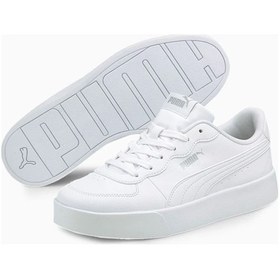 Resim Puma Skye Clean 380147 02 Kadın Günlük Spor Ayakkabı Beyaz 