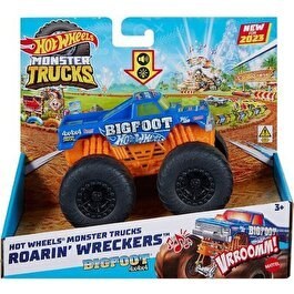 Resim Hot Wheels Monster Trucks 1:43 Ölçekli Kükreyen Araçlar Bigfoot HMM53 