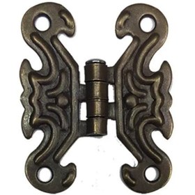 Resim ewoman Dekoratif Sac Kelebek Menteşe - Küçük, Antik, 100 Adet ( Lisinya ) 