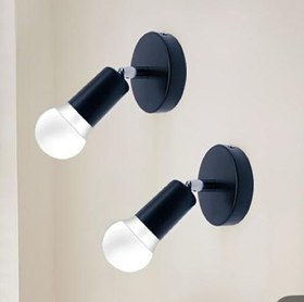 Resim Rsylight Retro Metal 180 Derece Hareketli Tavan Duvar Aplik 