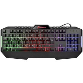 Resim Gb-g59k G59k Frontier Rainbow Aydınlatmalı Membrane Oyun Klavyesi 