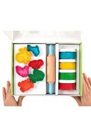 Resim ChildGen Deniz Canlıları Doğal Oyun Hamurları Premium Kutu Set 