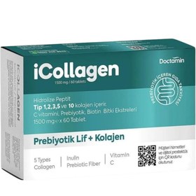 Resim DOCTAMİN iCollagen 1500 mg 60 Tablet 