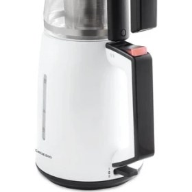 Resim Grundig Çay Makinesi Cam Demlikli 