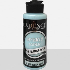 Resim Cadence Multisurface Hybrid Bebek Mavi Akrilik 120 ml 