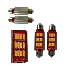 Resim Sofit 12 Led 41mm Turuncu 