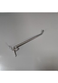 Resim 50 Adet Delikli Perde Fon Kancası Pano Kancası Askı Kancası 15x4 