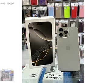 Resim Apple iPhone 16 Pro Max İkinci El TR | 256 GB | Natürel Titanyum 