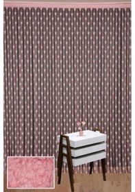 Resim Kalpli Model Pembe Renk Ip Perde Hazır Ip Perde 300x270 
