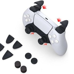 Resim Dobe Playstation 5 / Ps5 Tetik Düğmesi + Sallanan Başlık Başparmak Tutacağı 