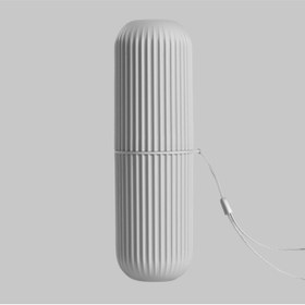 Resim Ecoform Çok Amaçlı Seyahat Tipi Diş Fırçası Kabı Makyaj Malzemesi Saklama Kutusu 