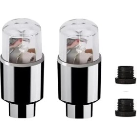 Resim Pearl Shop LED Işıklı Hareket Sensörlü Bisiklet Araba Motor Sibop Kapağı Lambası 2'li AL4508 