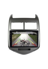 Resim Chevrolet Aveo Araç Multimedya Android Ekran Carplay Navigasyon Double Teyp 4+64 9" 12-14 Gri Blueway 