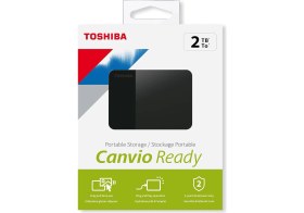 Resim Toshiba 2TB Canvio Ready 2.5" Gen1 USB 3.2 Harici Harddisk (HDTP320EK3AA) 