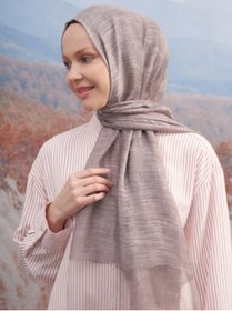 Resim ARMANDA %30 Ipek Eskitme Şal - Koyu Leylak 
